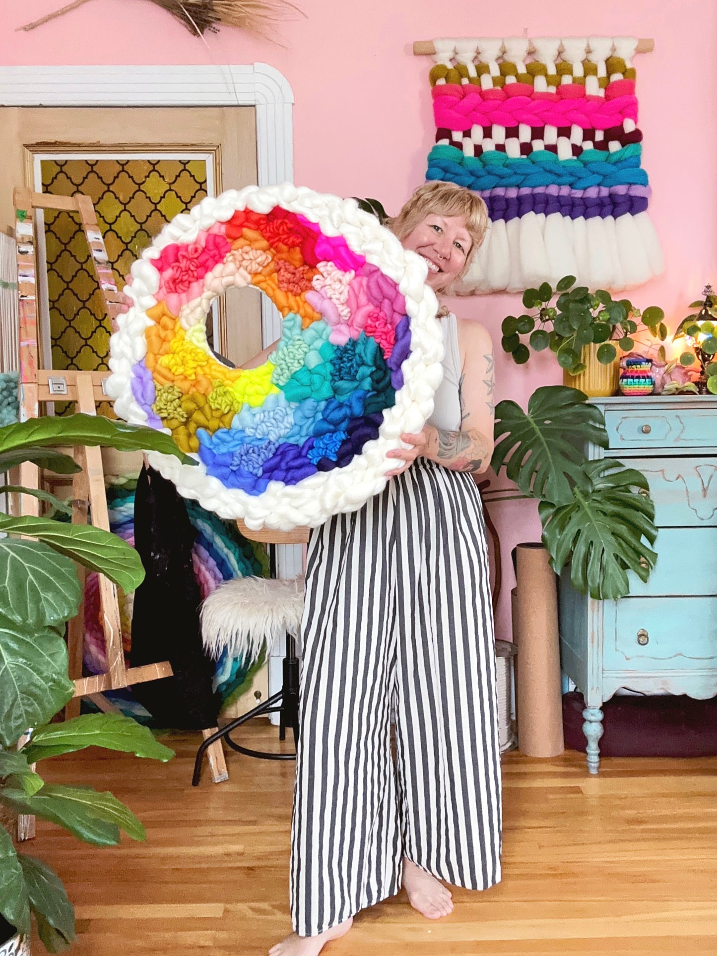 Rainbow Portal - Circular Weaving 24 inches