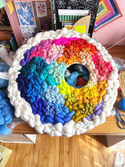 Rainbow Portal - Circular Weaving 24 inches