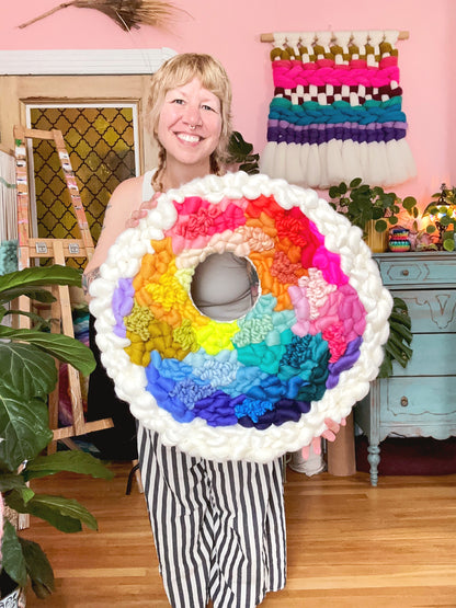 Rainbow Portal - Circular Weaving 24 inches